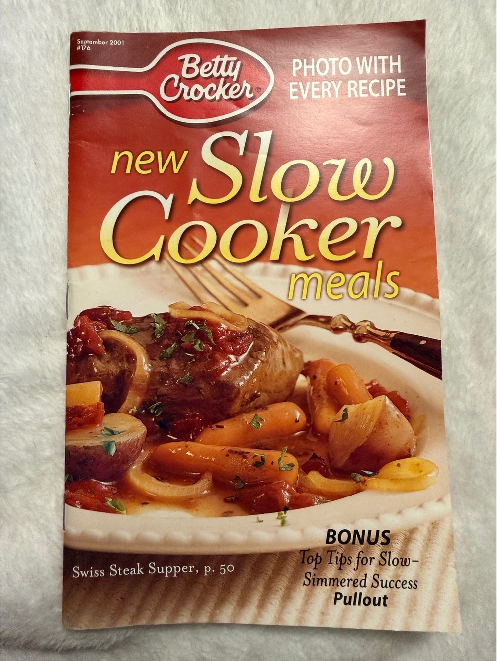 Betty Crocker New Slow Cooker Meals Magazine September 2001
